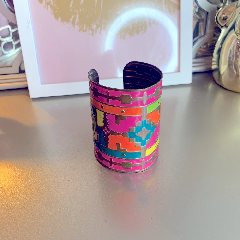 colorful bracelets..